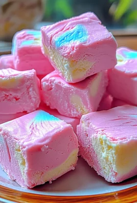 Fluffy Cotton Candy Fudge