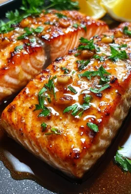 Garlic Butter Honey Baked Salmon