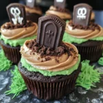 Halloween Graveyard Cupcakes