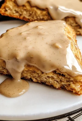 Homemade Chai Scones with Maple Chai Glaze