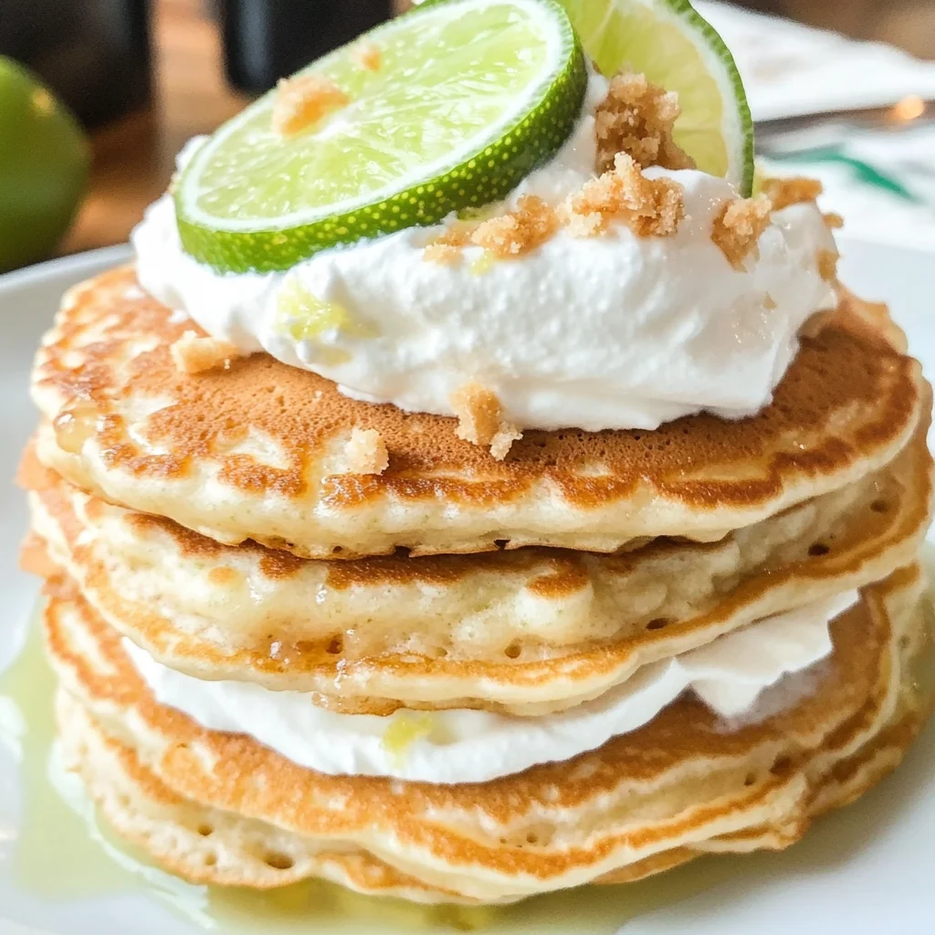 Key Lime Pie Pancakes