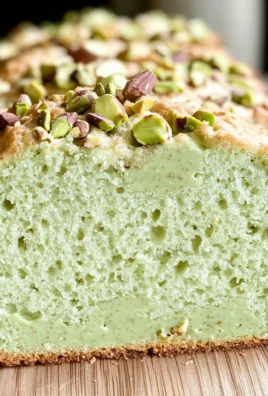 Pistachio Pudding Bread