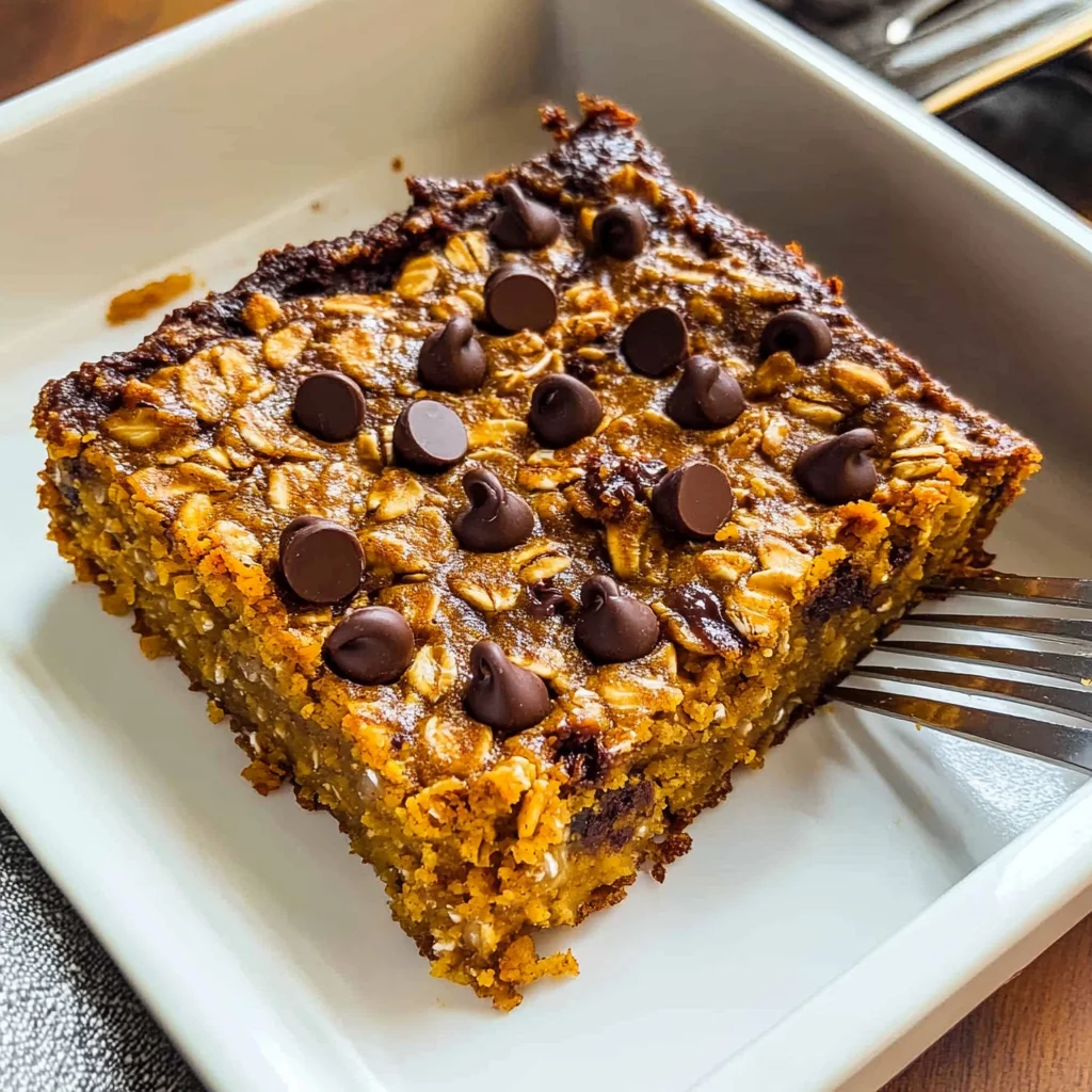 Pumpkin Baked Oatmeal