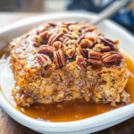 Pumpkin Pecan Cobbler