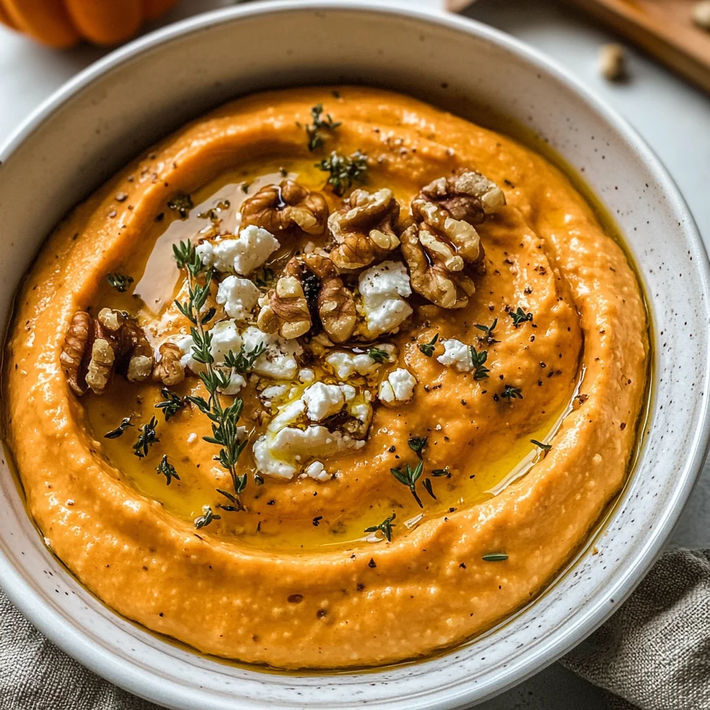 Pumpkin Whipped Feta Dip