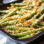 Roasted Parmesan Green Beans