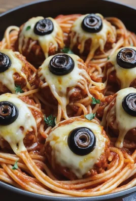 Spooky Spaghetti & Eyeballs