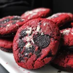 Stranger Things Red Velvet Cookies