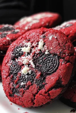 Stranger Things Red Velvet Cookies