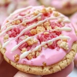 Strawberry Crunch Cookies