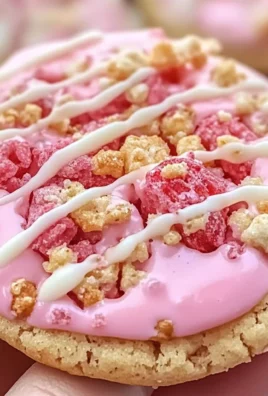 Strawberry Crunch Cookies