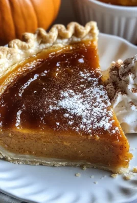 Bourbon Brûlée Pumpkin Pie