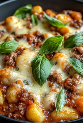 Cheesy Bolognese Gnocchi Bake