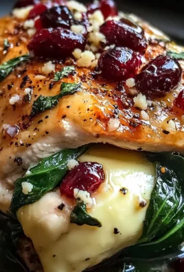 Cranberry & Spinach Stuffed Chicken with Brie: An Amazing Ultimate Recipe