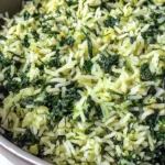 Easy Spinach Rice Recipe (Spanakorizo)