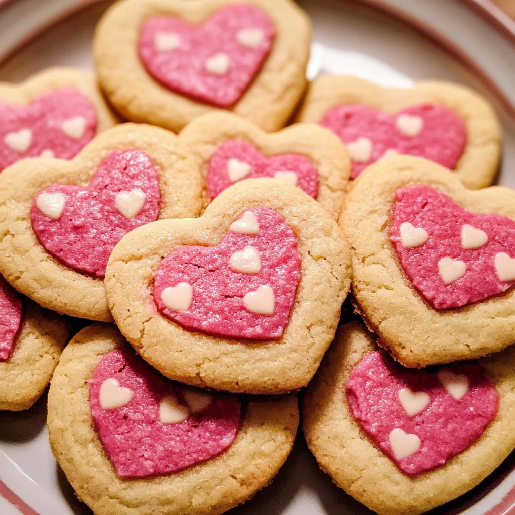 Slice and Bake Valentine's Day Cookies