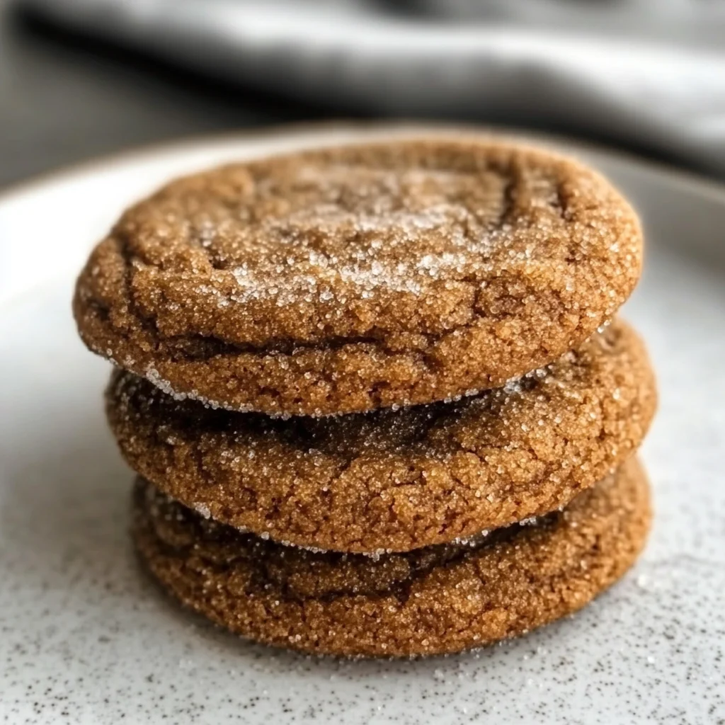 Super Soft Molasses Cookies