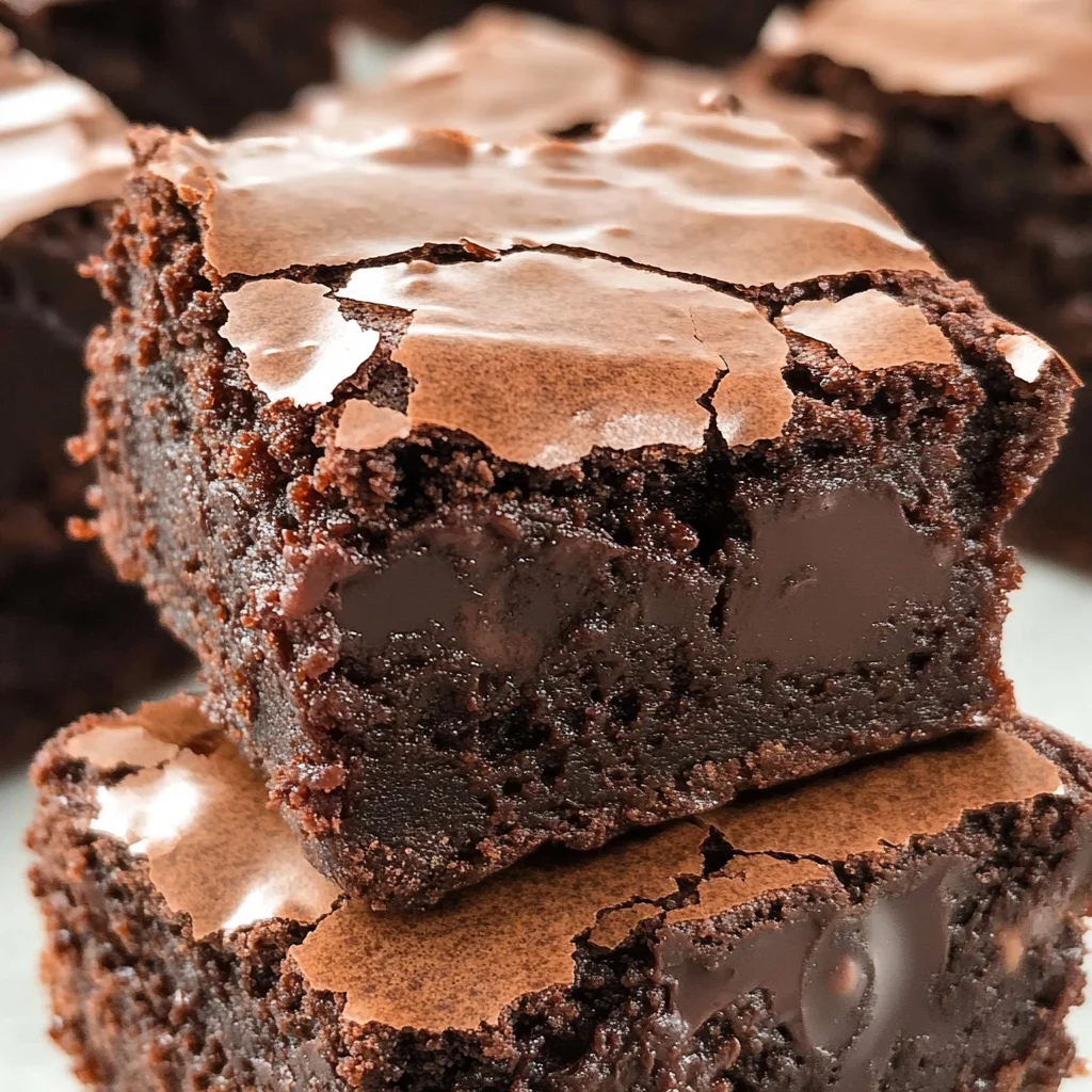 Triple Chocolate Brownies