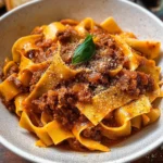 Authentic Pappardelle Bolognese (ragù alla bolognese)