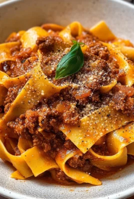 Authentic Pappardelle Bolognese (ragù alla bolognese)