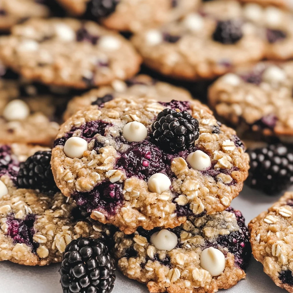 BLACKBERRY OATMEAL COOKIES