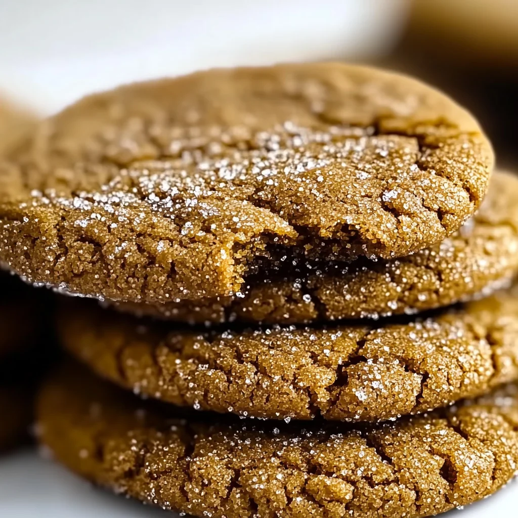 Bakery Style Molasses Cookies