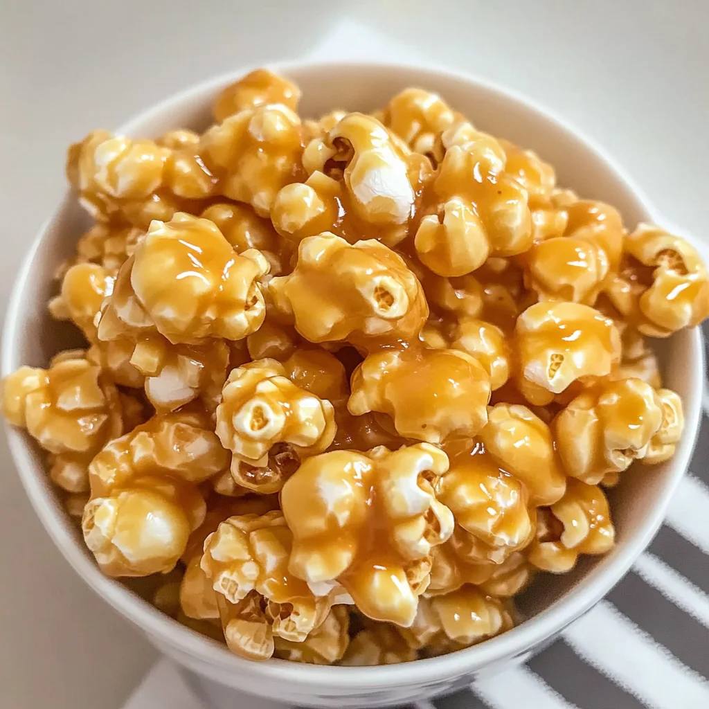Best Caramel Corn with Sweetened Condensed Milk