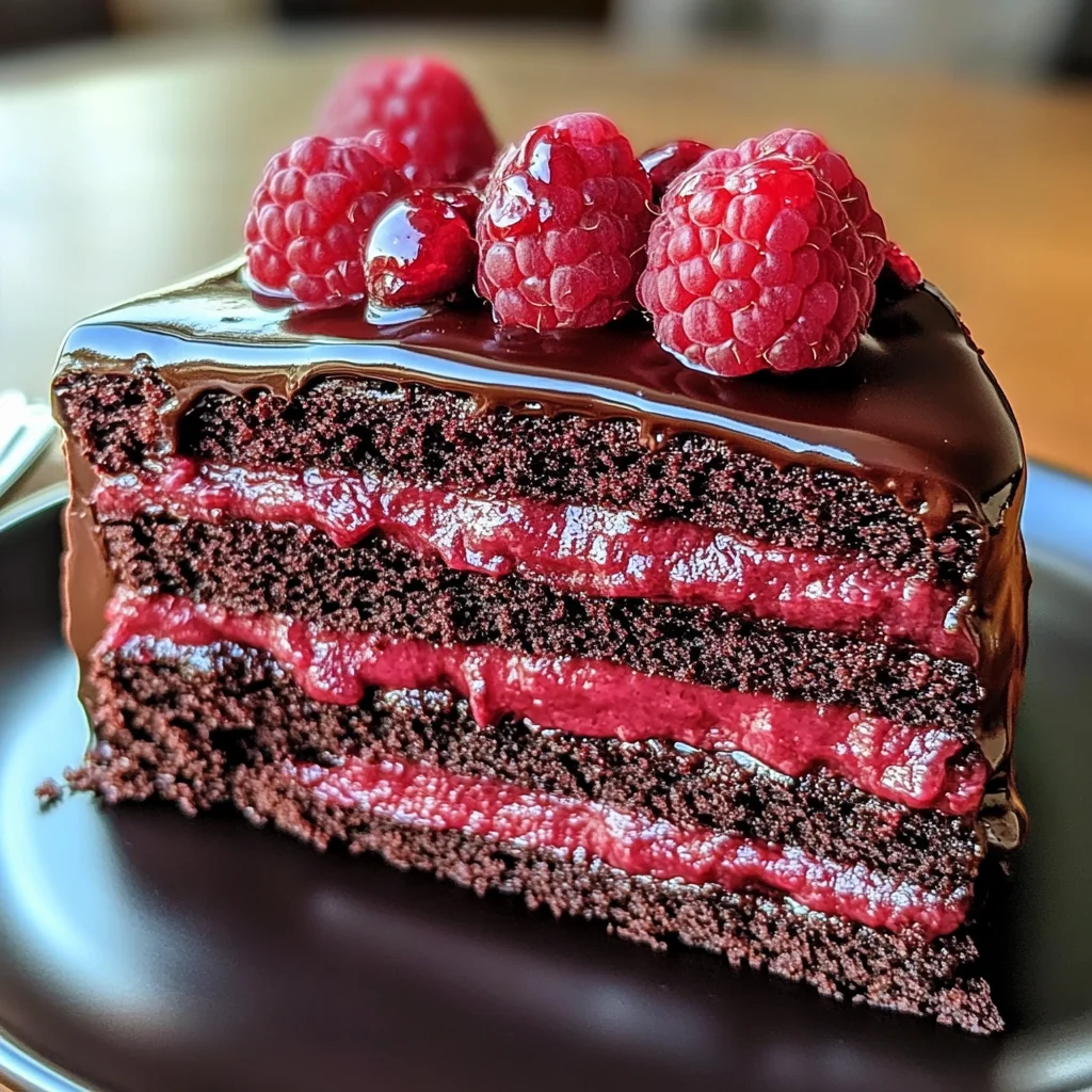 Chocolate Raspberry Cake