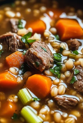 Cozy Beef and Barley Soup