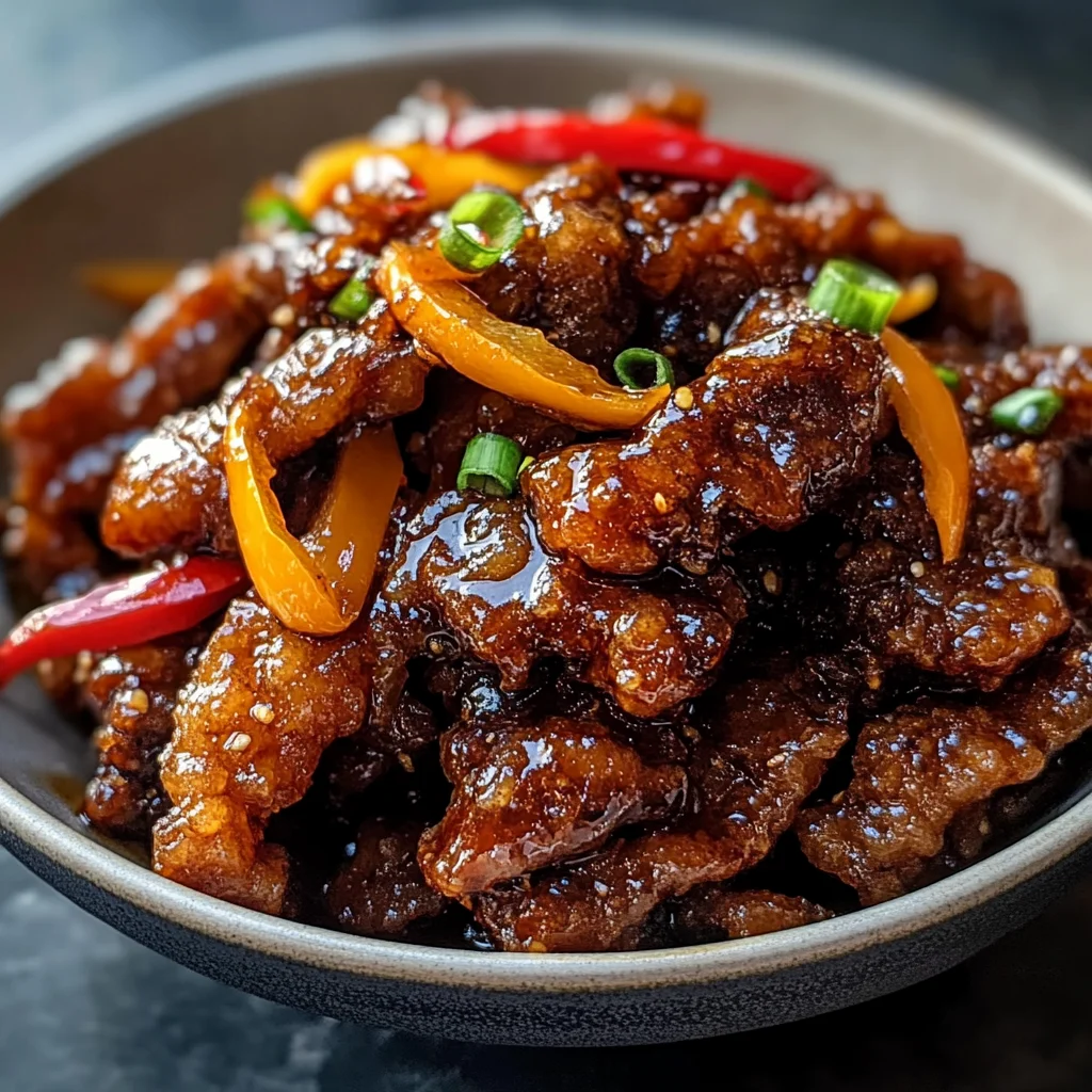 Crispy Chilli Beef