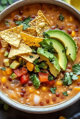 Crockpot Vegetarian Tortilla Soup for Cozy Weeknight Comfort