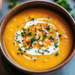 Easy Butternut Squash and Sweet Potato Soup