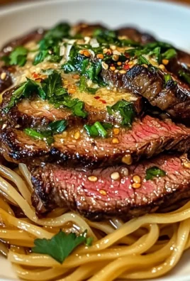 Garlic Butter Steak Lightning Noodles