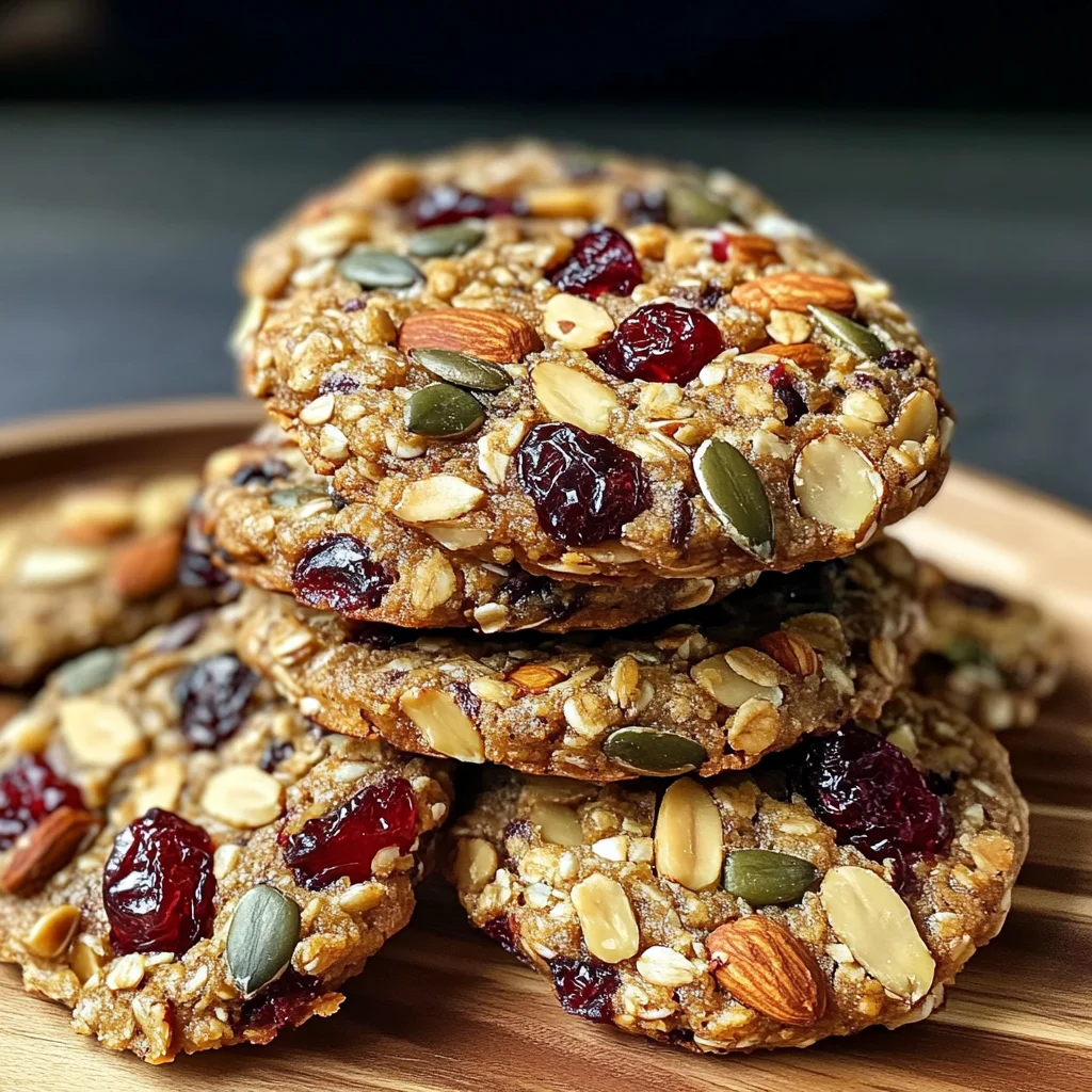 Healthy Nut & Seed Energy Cookies