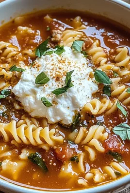 Irresistible Lasagna Soup