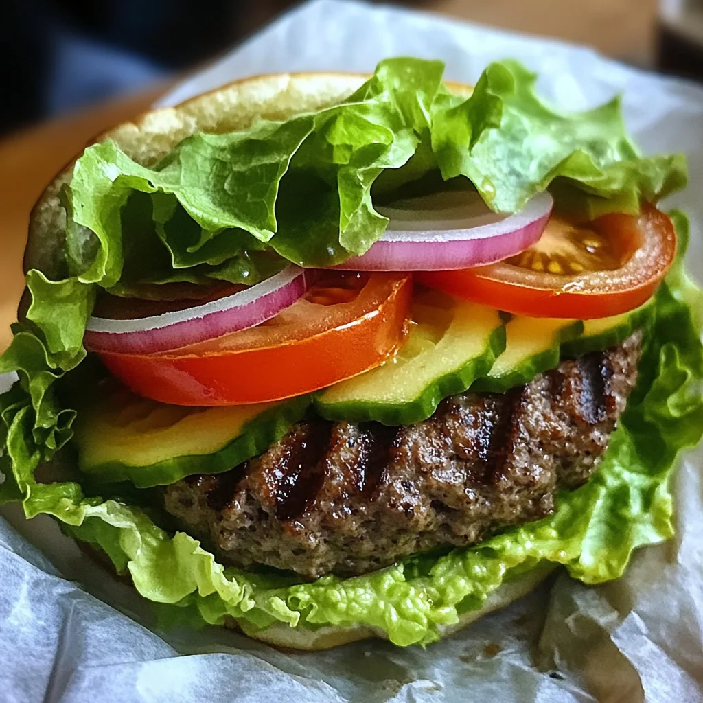 Lettuce Wrap Burgers