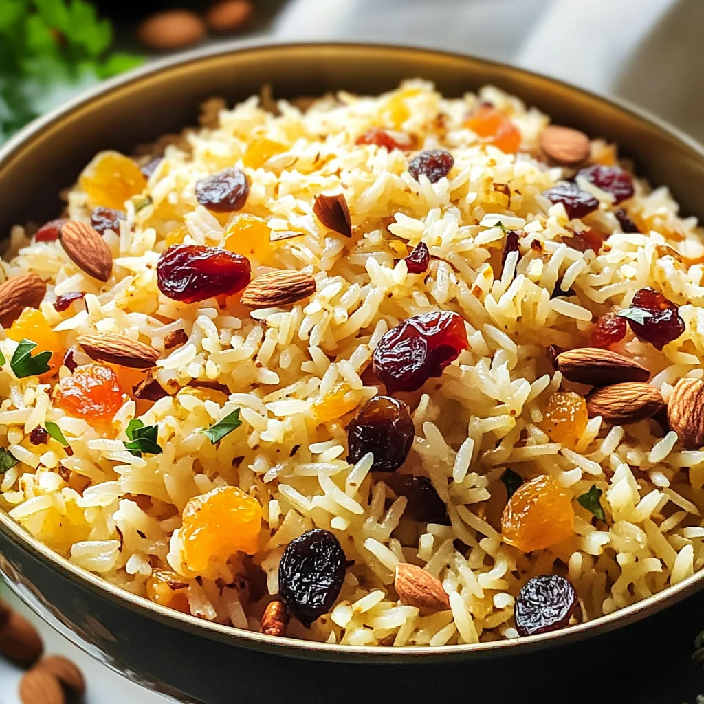 One Pot Simple Moroccan Saffron Rice Pilaf