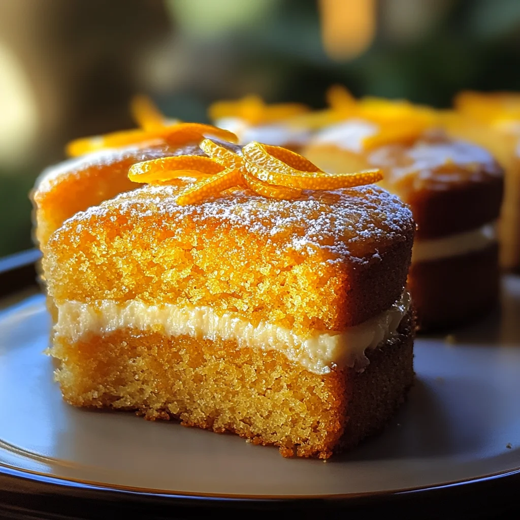 Orange Ginger Honey Cake