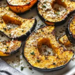 Parmesan Herb Roasted Acorn Squash