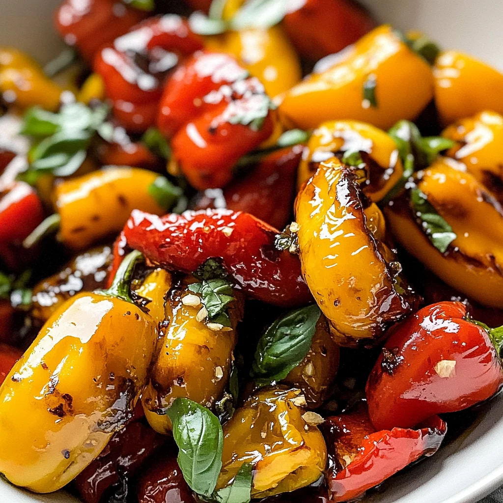 Roasted Mini Peppers