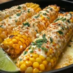 Spicy Creamy Cajun Corn Cob