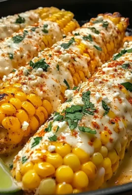 Spicy Creamy Cajun Corn Cob