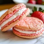Strawberry Sandwich Cookies