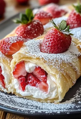 Strawberry Shortcake Cheesecake Rolls