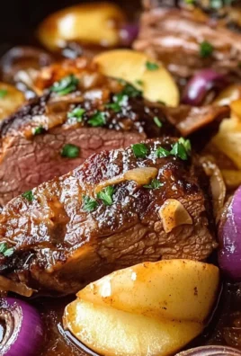 Tasty Apple Cider Braised beef Shoulder - Alrightwithme