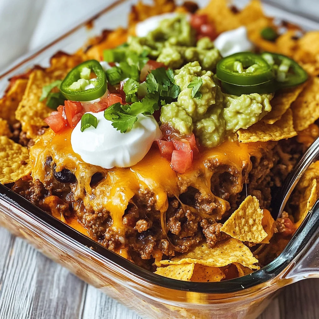Walking Taco Casserole Recipe