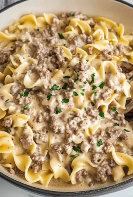 30-Minute Ground Beef Stroganoff