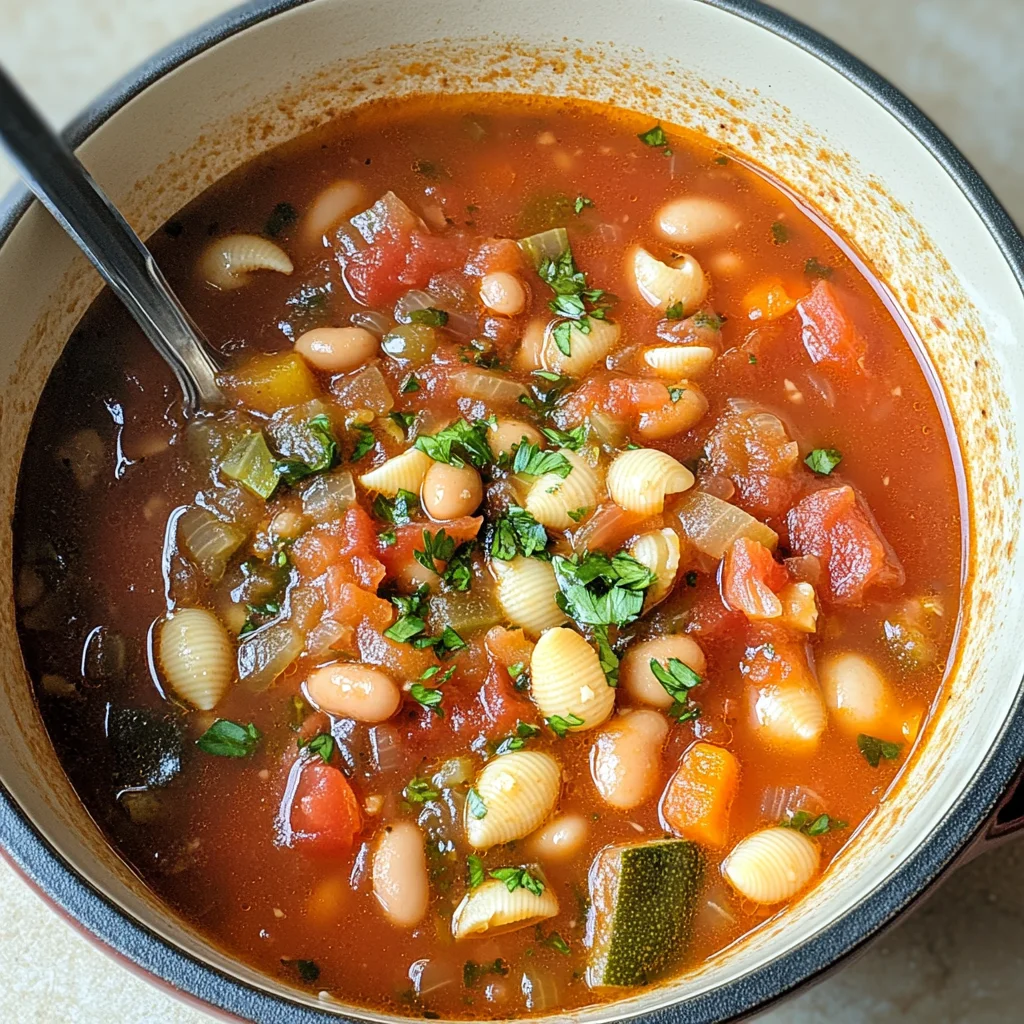 Better than Olive Garden Minestrone Soup
