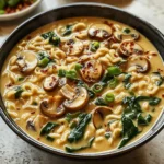 Creamy Mushroom Vegan Ramen