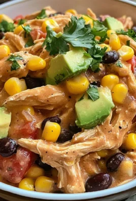 Crock Pot Fiesta Chicken
